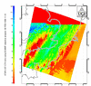 Brightness temperature cloudtop height using ECMWF objective analysis
