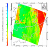 Brightness temperature cloudtop height using ECMWF objective analysis