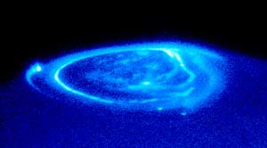 Satellite Footprints Seen in Jupiter Aurora