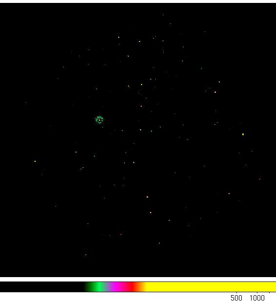 UV grism det image - nominal mode